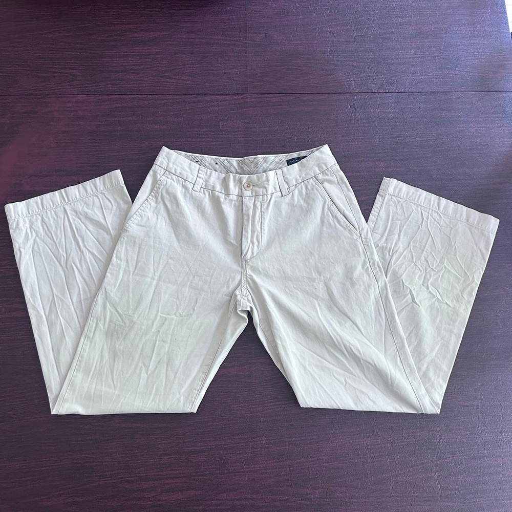 Banana Republic Men's Light Khaki Chinos